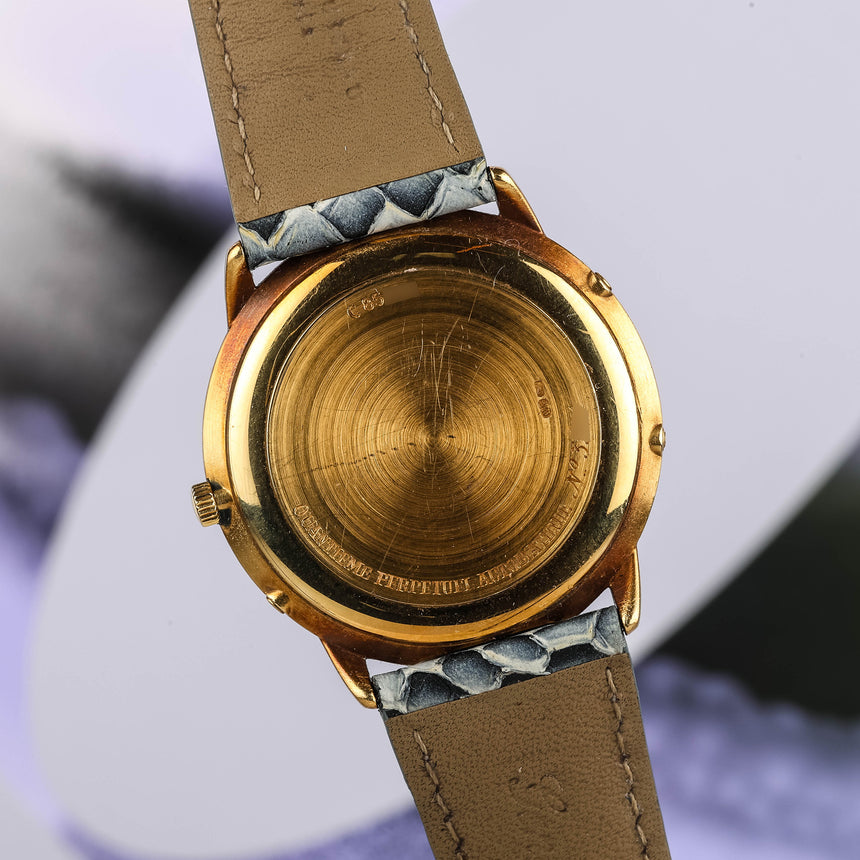 1992 (circa) Audemars Piguet Perpetual calendar in yellow gold, ref 25657BA: MINT ! (extract)