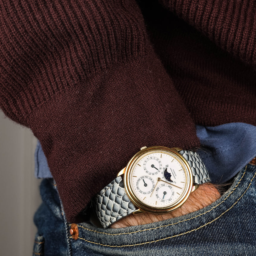 1992 (circa) Audemars Piguet Perpetual calendar in yellow gold, ref 25657BA: MINT ! (extract)