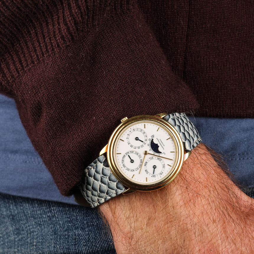 1992 (circa) Audemars Piguet Perpetual calendar in yellow gold, ref 25657BA: MINT ! (extract)