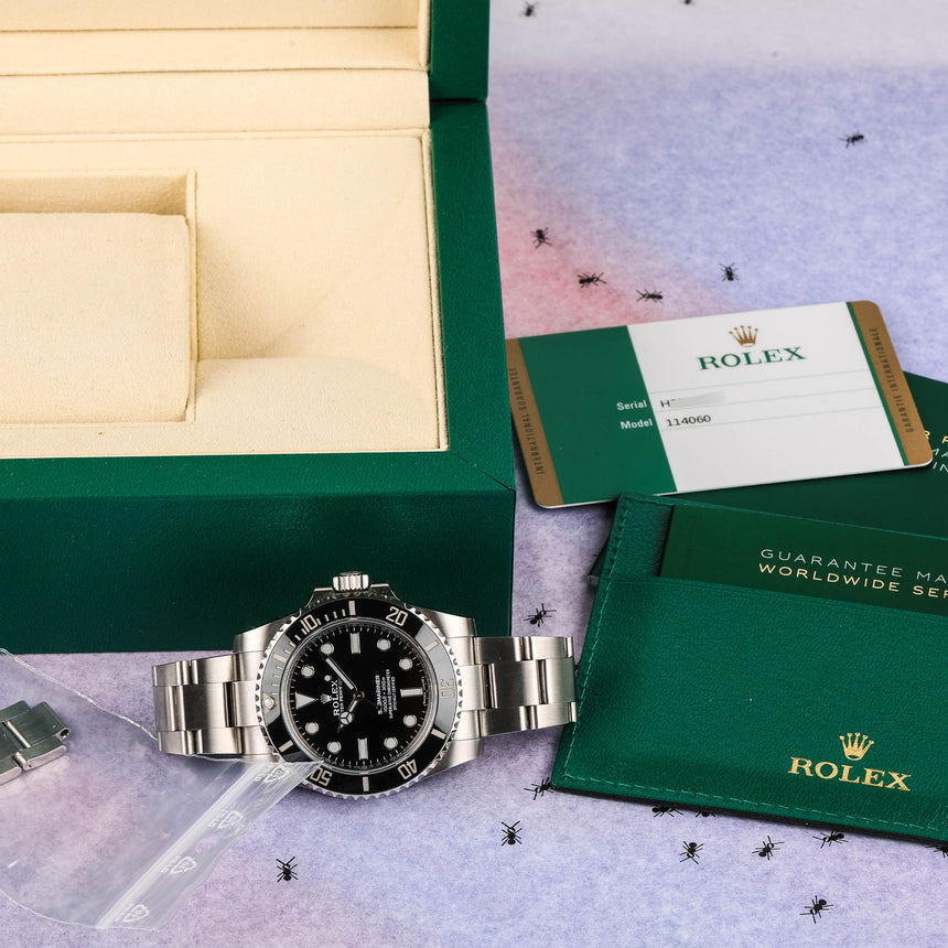 2019 Rolex Submariner, reference 114060: top conditions & full set