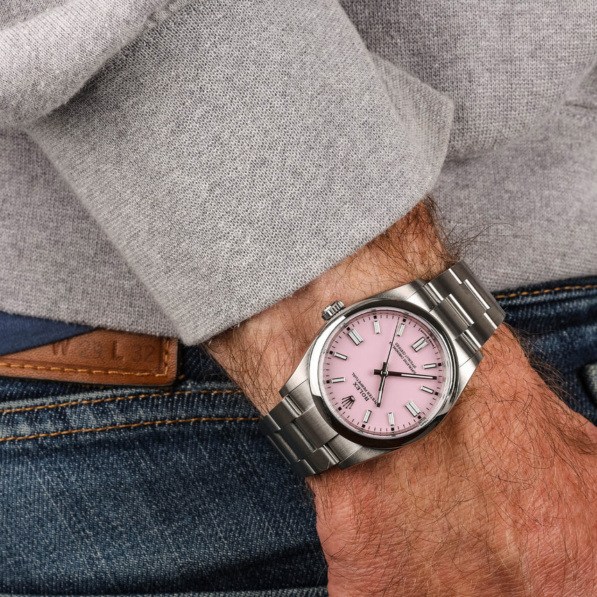 2023 Rolex Oyster perpetual midsize, ref 126000: PINK ! (new 100%)