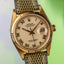 1980 Rolex Oyster Datejust in 18K yellow gold, reference 16018, Ivory enamel dial !