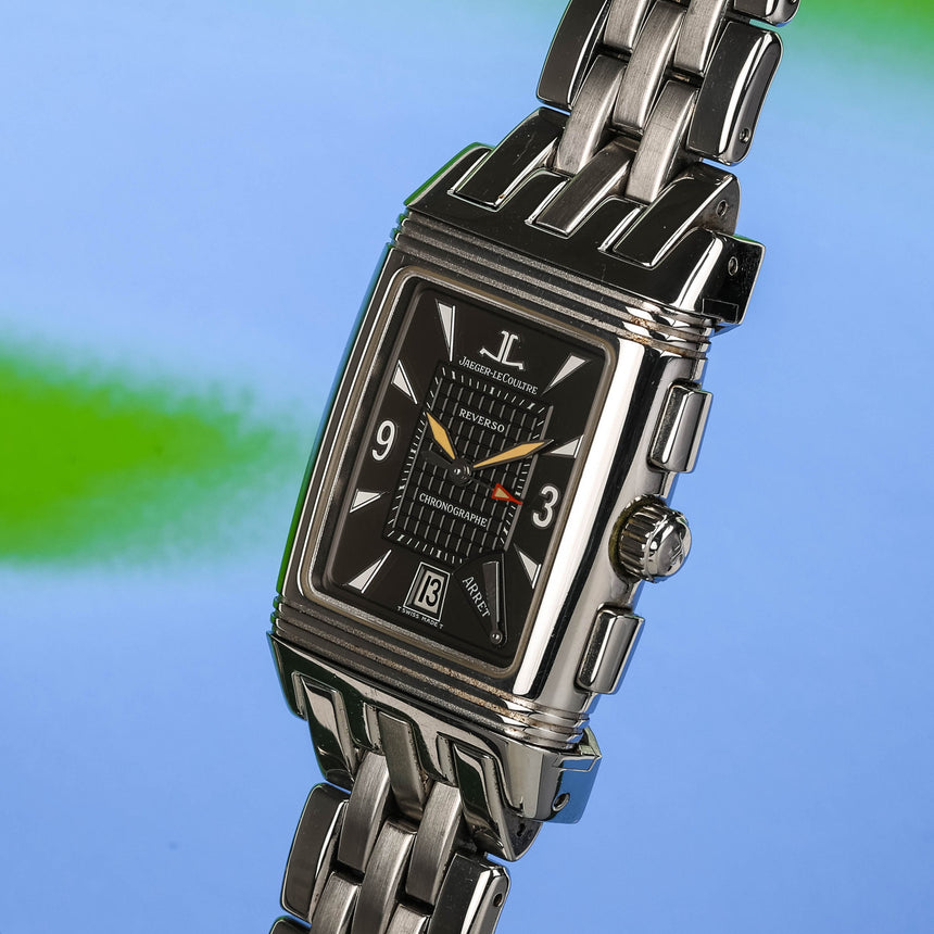 2002 (circa) JLC Reverso Gran Sport chronograph retrograde REF 295.8.59