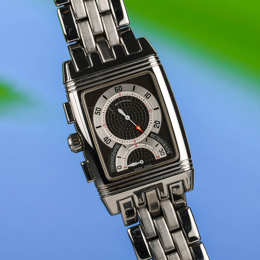 2002 (circa) JLC Reverso Gran Sport chronograph retrograde REF 295.8.59
