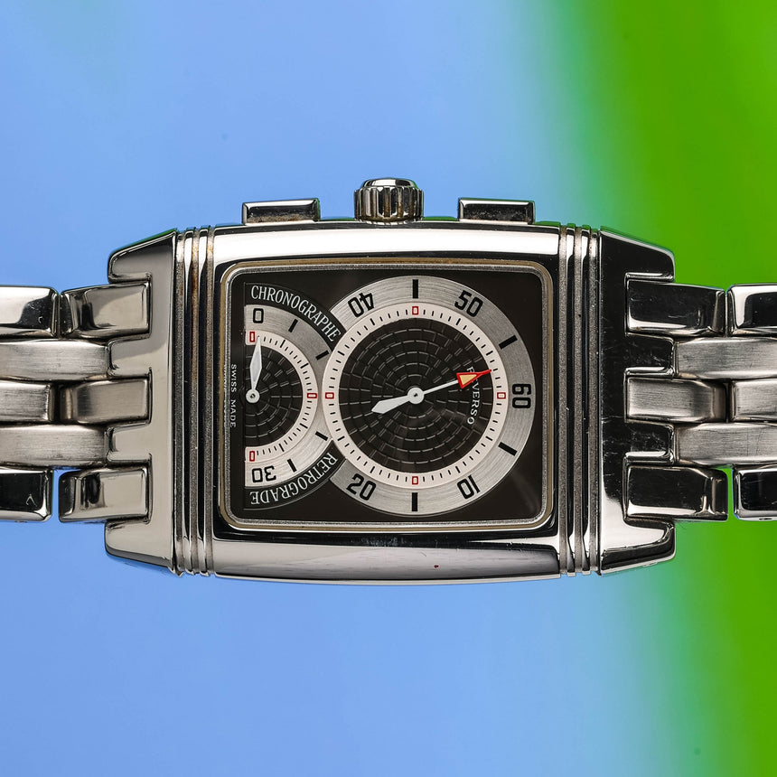 2002 (circa) JLC Reverso Gran Sport chronograph retrograde REF 295.8.59