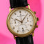 1990 (Circa) Blancpain Villeret 18K Gold Chronograph Ref: 1185-1418-55