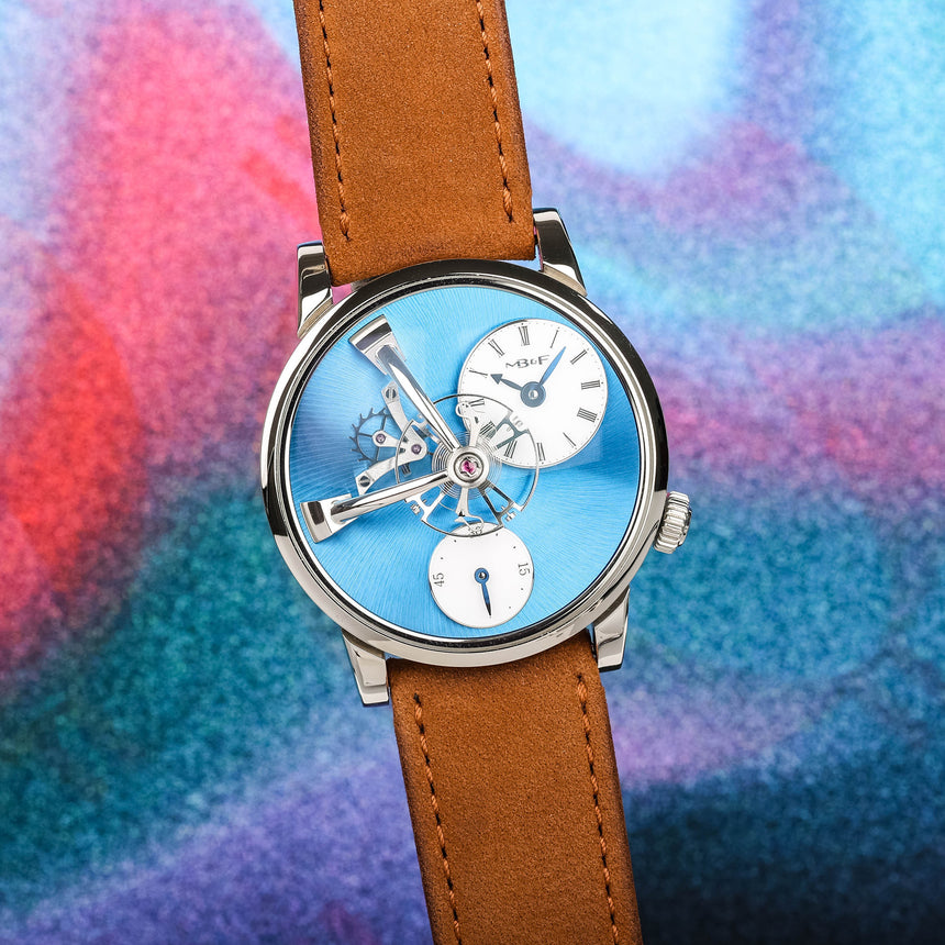 2021 MB&F stainless steel Legacy Machine 101 ref 51.S1L.W : TOP FULL SET