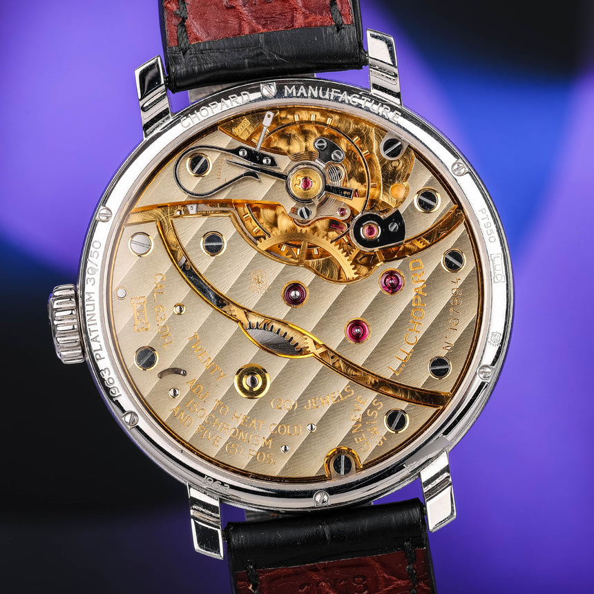 2024 Chopard L.U.C 1963 Platinum Ref: 161963-9001 Full set Only 50 pieces