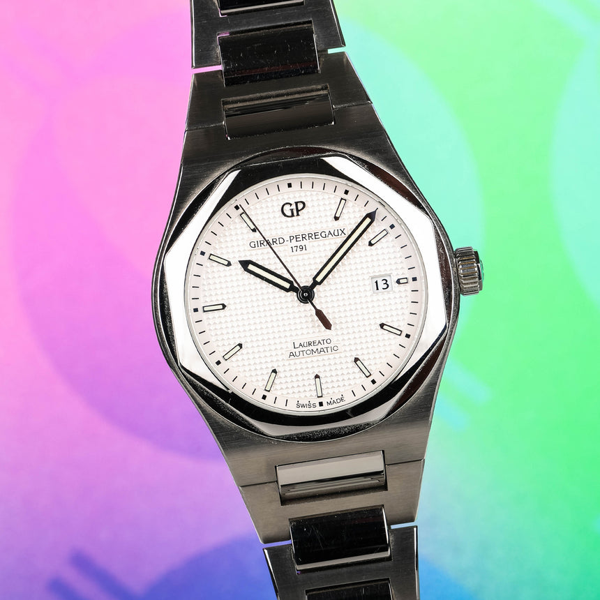 2021 Girard Perregaux Laureato 81000-11-131-11A: Full 225th Anniversary Edition