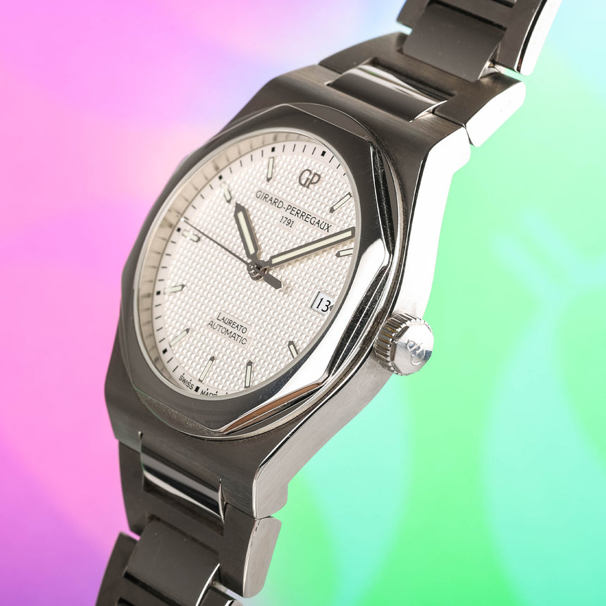 2021 Girard Perregaux Laureato 81000-11-131-11A: Full 225th Anniversary Edition