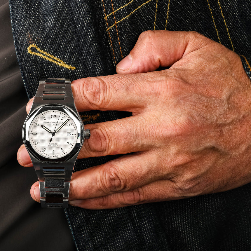 2021 Girard Perregaux Laureato 81000-11-131-11A: Full 225th Anniversary Edition