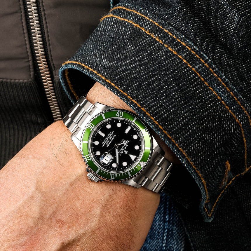 2006 Rolex Submariner KERMIT ref 16610LV : Rolex Certified Pre Owned