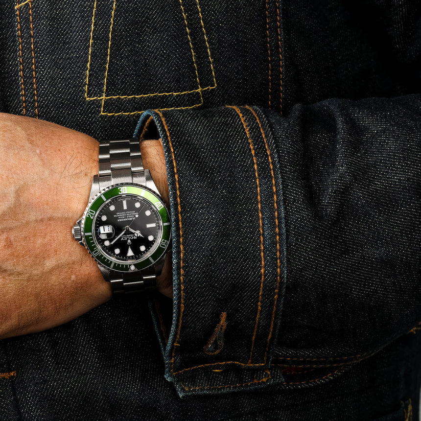 2006 Rolex Submariner KERMIT ref 16610LV : Rolex Certified Pre Owned