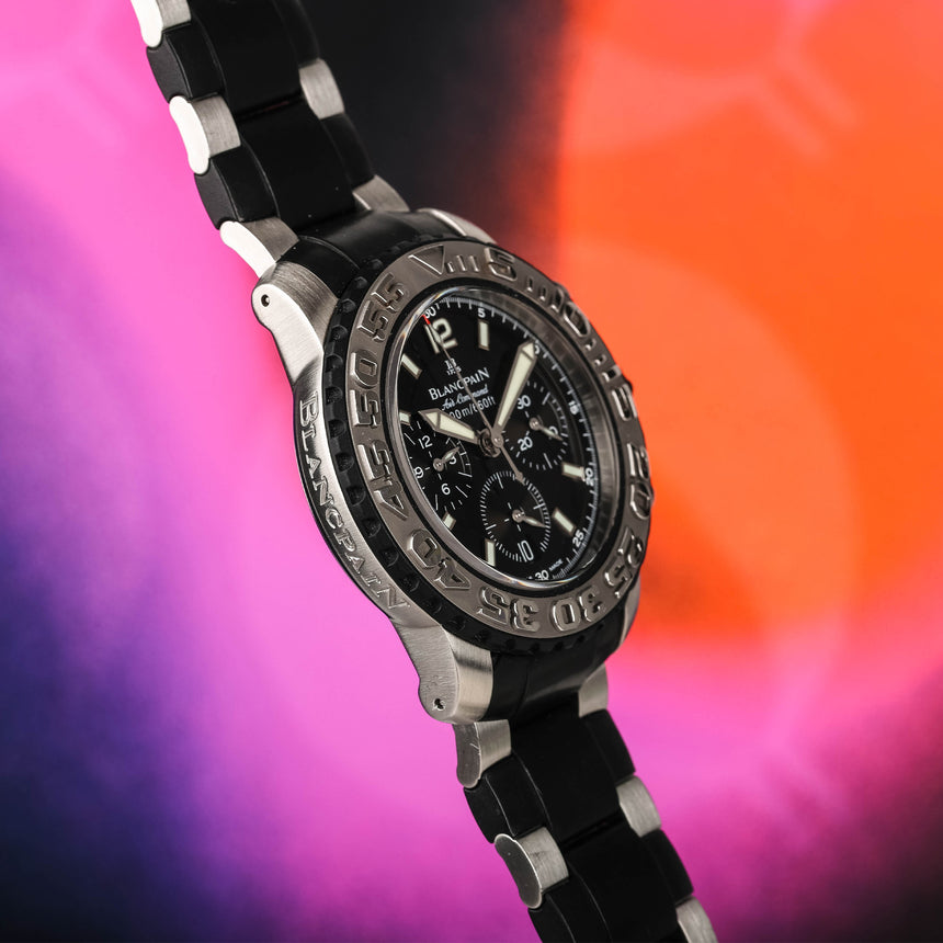 2020 (Circa) Blancpain Air Command Flyback Ref: 2285F-6530-66 Box & Fresh 2024 Service