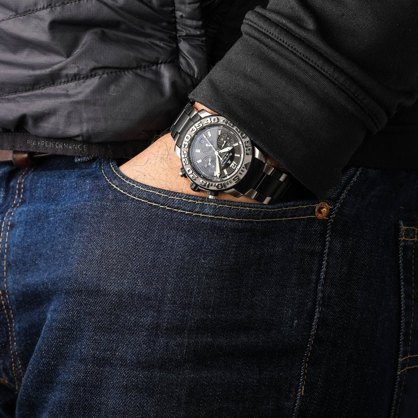 2020 (Circa) Blancpain Air Command Flyback Ref: 2285F-6530-66 Box & Fresh 2024 Service