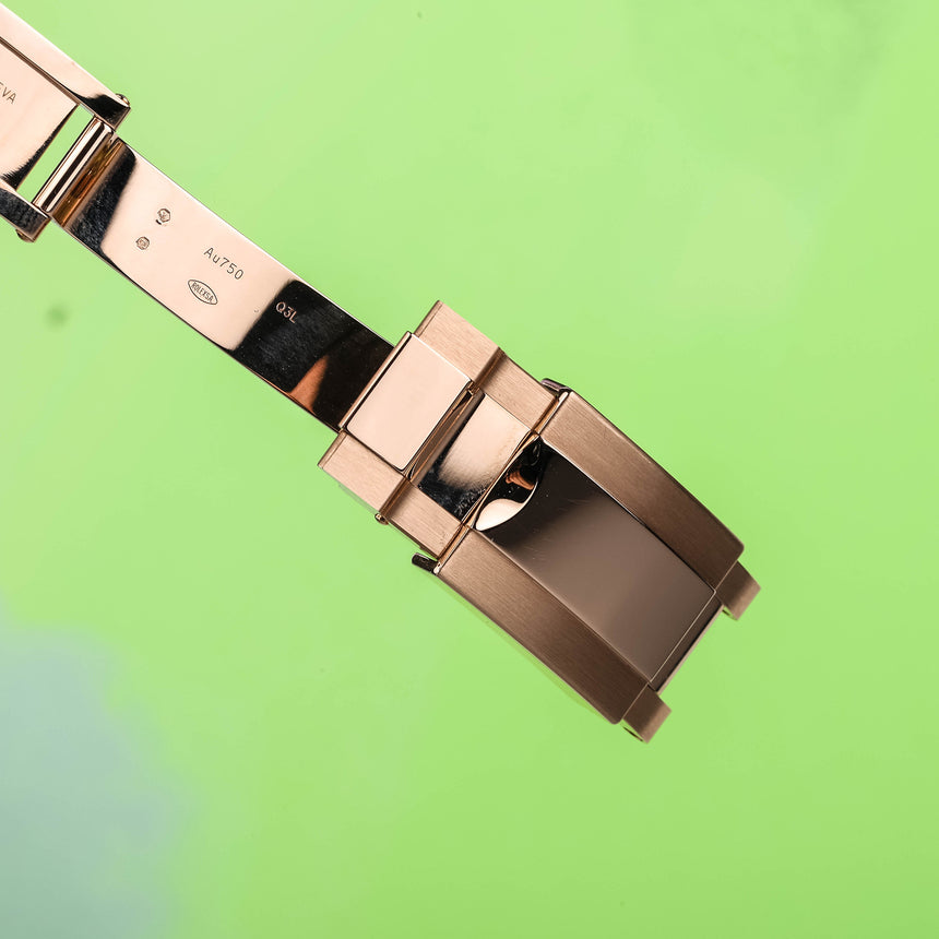 2025 (oct) Rolex Daytona Everose, reference 126505, black dial, NEW & ULTRA full set