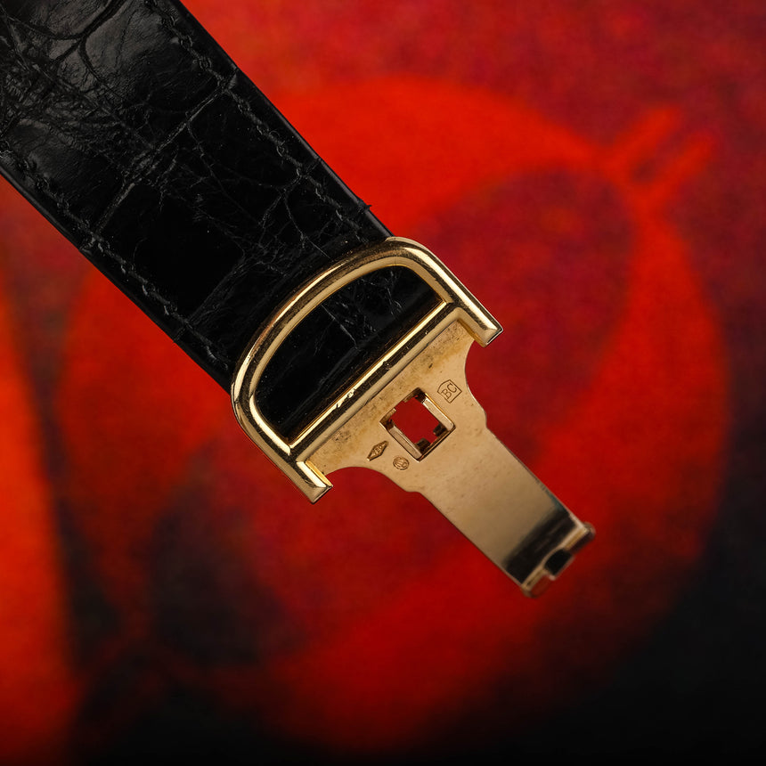 1975 (circa) Cartier Gondole jumbo, Horizontale, in yellow gold, reference 97051: Wonderful