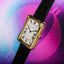 1978 Cartier Bamboo coussin jumbo, in yellow gold, original owner, watch + card: RARE ref 78102