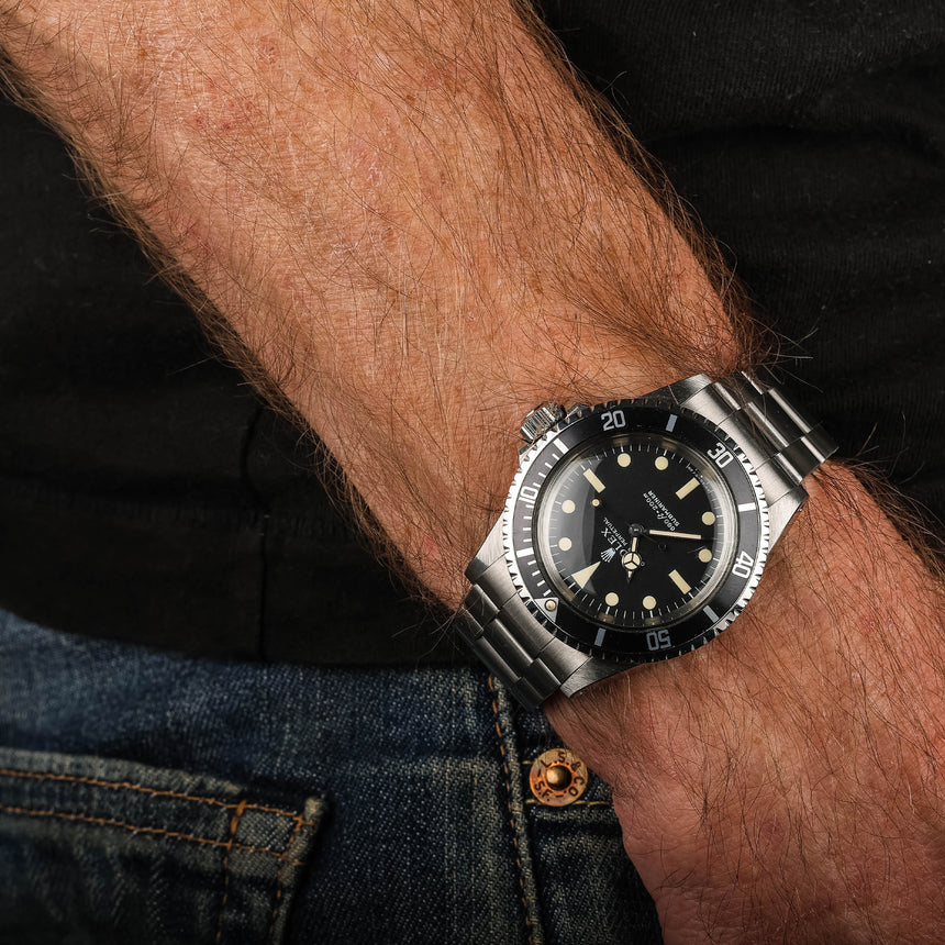 1970 (circa) Rolex submariner 5513, non serif dial, minty ++