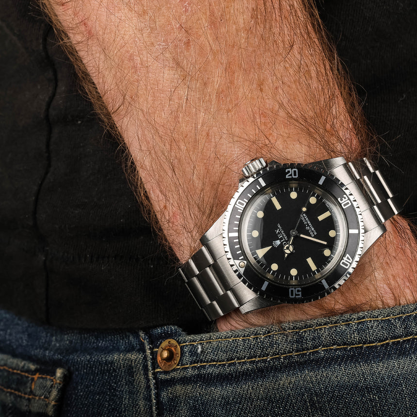 1970 (circa) Rolex submariner 5513, non serif dial, minty ++