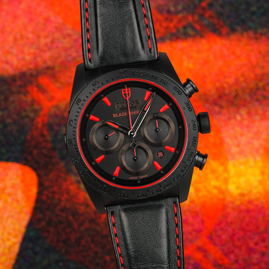 2020 Tudor Fastrider Black Shield Chronograph ref 42000CR: FULL SET