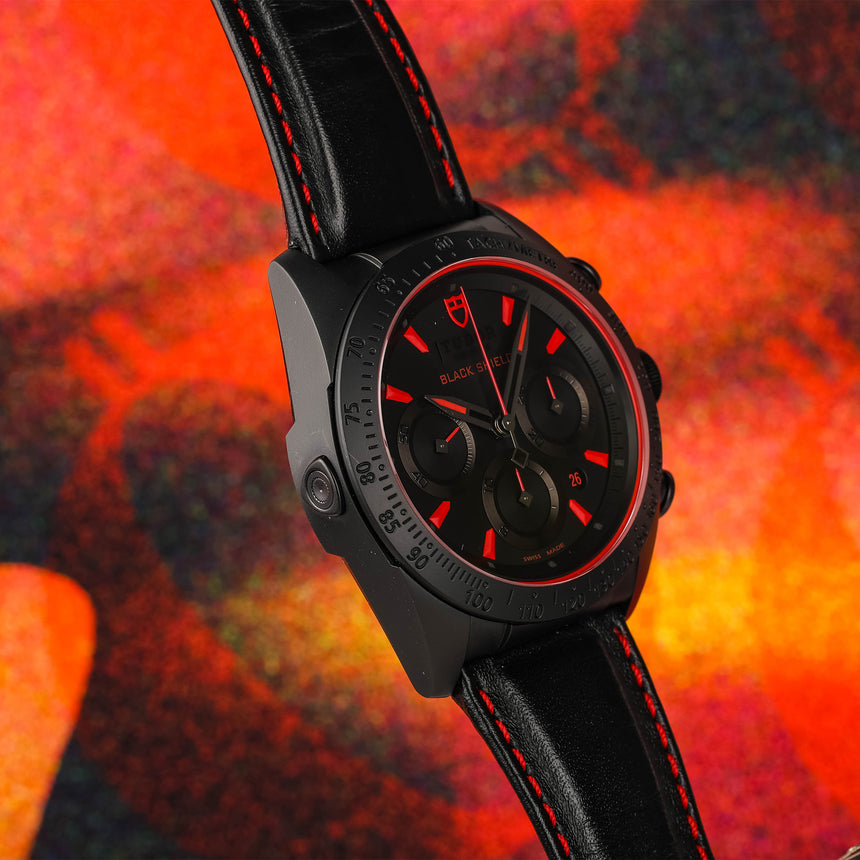 2020 Tudor Fastrider Black Shield Chronograph ref 42000CR: FULL SET