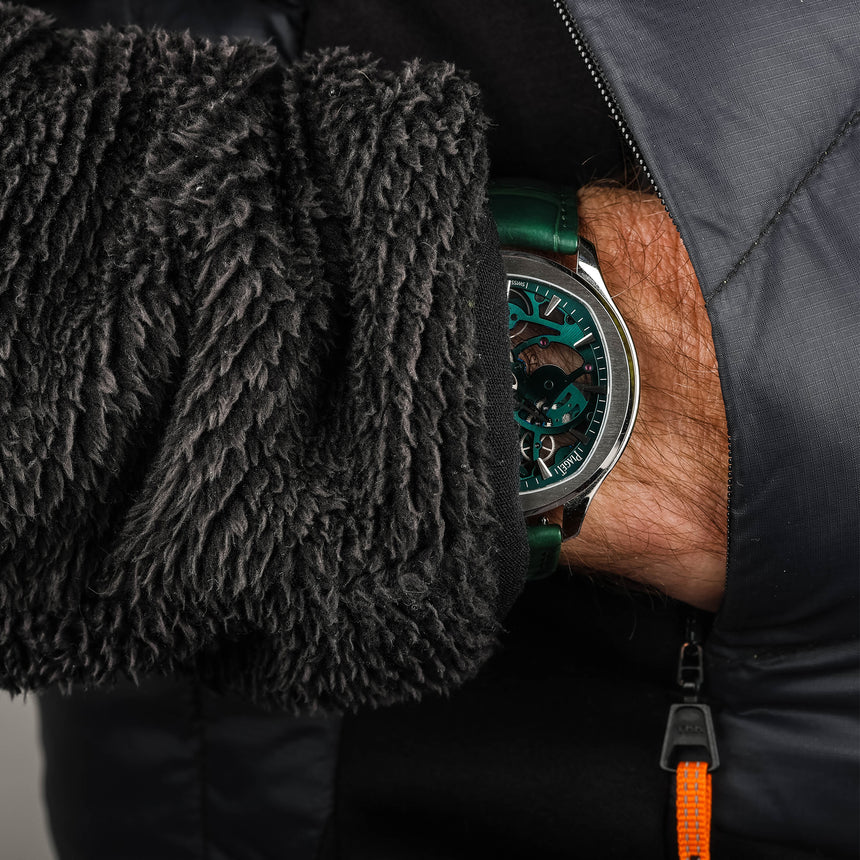 2022 Piaget Polo Skeleton ULTRA THIN G0A47008 GREEN: WOW + Full set & Very liiiiike new