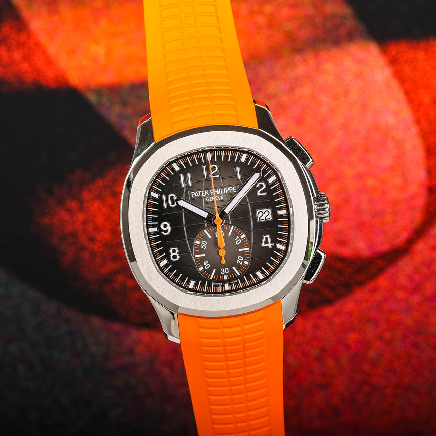 2023 Patek Philippe Aquanaut Chronograph ref 5168A : New, Unworn & FULL SET