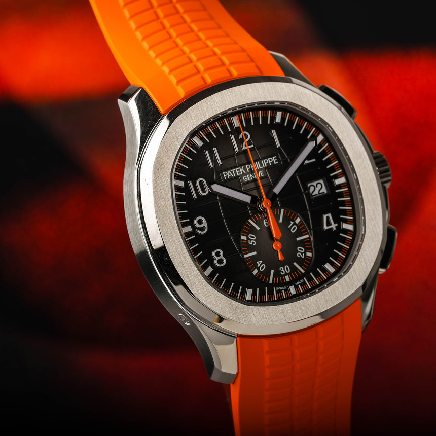 2023 Patek Philippe Aquanaut Chronograph ref 5168A : New, Unworn & FULL SET