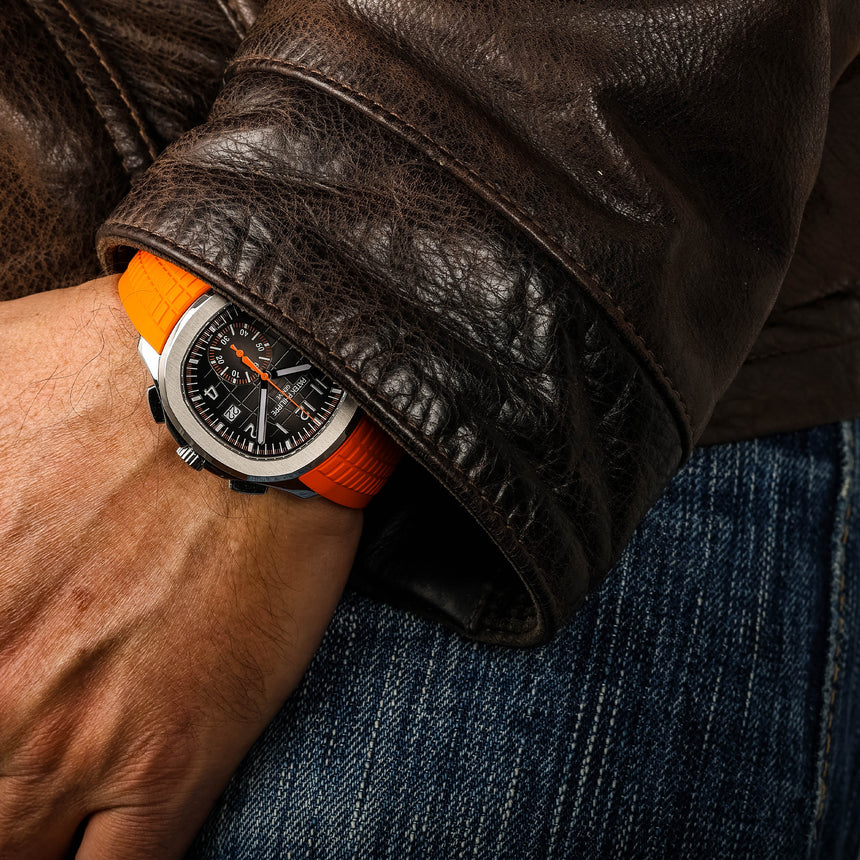 2023 Patek Philippe Aquanaut Chronograph ref 5168A : New, Unworn & FULL SET