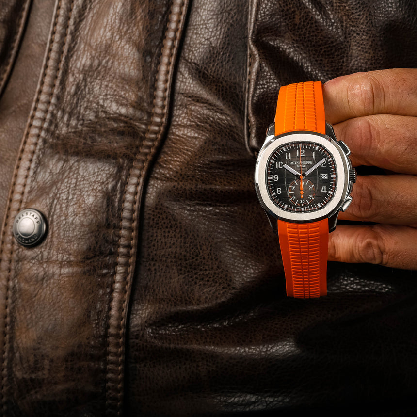 2023 Patek Philippe Aquanaut Chronograph ref 5168A : New, Unworn & FULL SET