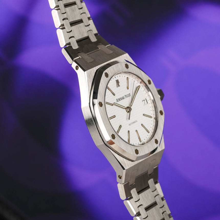 1995 Audemars Piguet Royal Oak ref 14790 white dial : EXTRACT