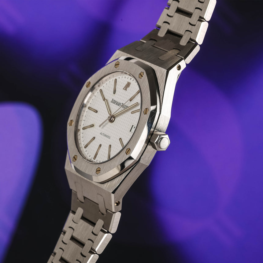 1995 Audemars Piguet Royal Oak ref 14790 white dial : EXTRACT