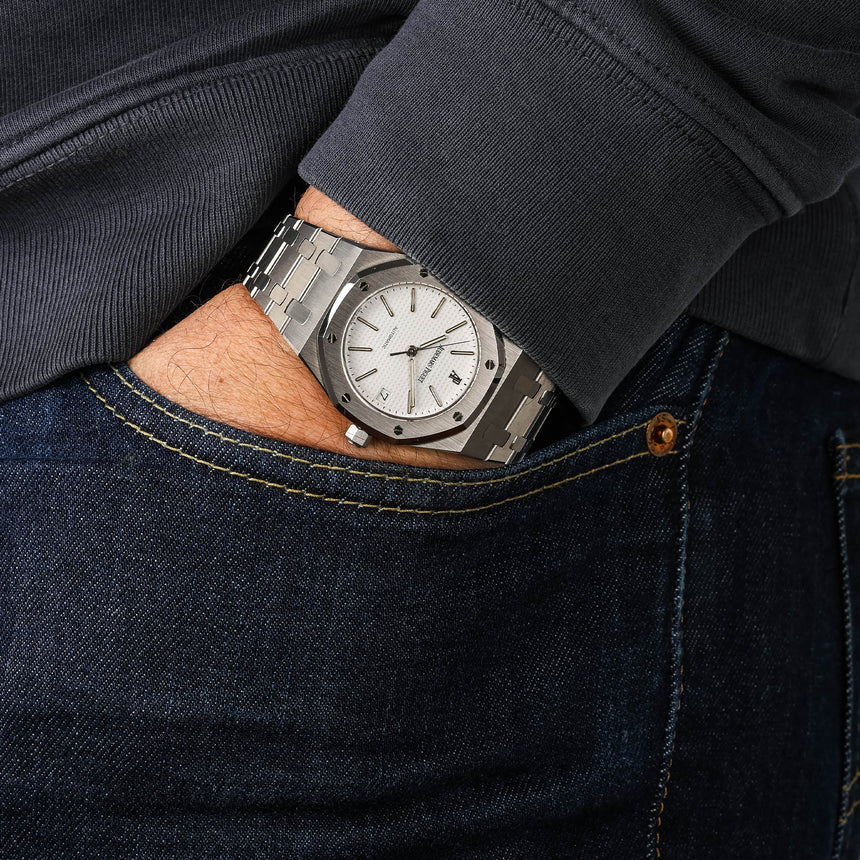 1995 Audemars Piguet Royal Oak ref 14790 white dial : EXTRACT