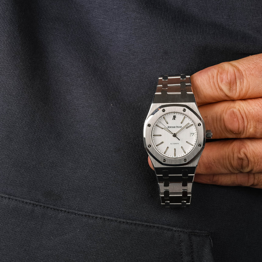 1995 Audemars Piguet Royal Oak ref 14790 white dial : EXTRACT