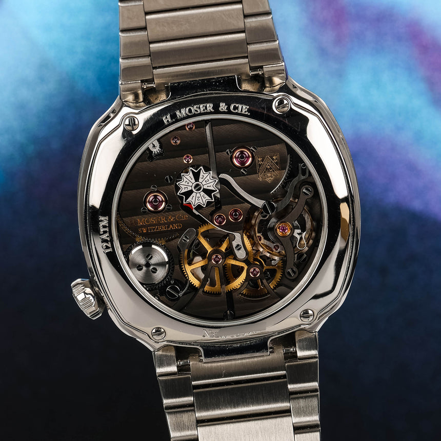 2023 H.Moser & Cie. Streamliner Perpetual Calendar Ref: 6812-1200 Full Set