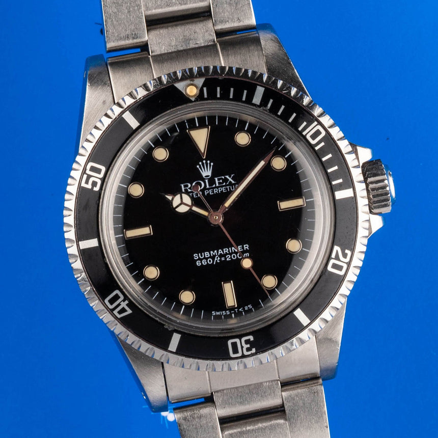 1986 (circa) Rolex Submariner mythical reference 5513: just 2026 movement serviced