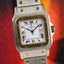 1986 Cartier Santos steel & gold, reference 2961: top conditions & full set