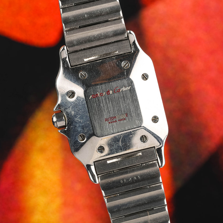 1986 Cartier Santos steel & gold, reference 2961: top conditions & full set