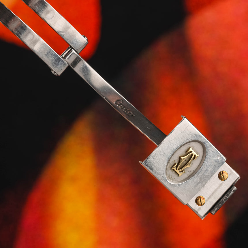 1986 Cartier Santos steel & gold, reference 2961: top conditions & full set