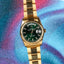 2005 Rolex Day-Date smooth style, reference 118208, green dial, top conditions, full set ! *