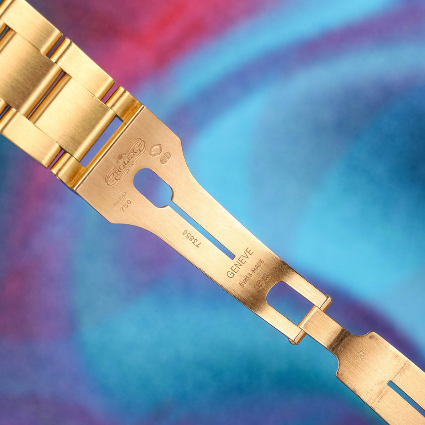 2005 Rolex Day-Date smooth style, reference 118208, green dial, top conditions, full set ! *