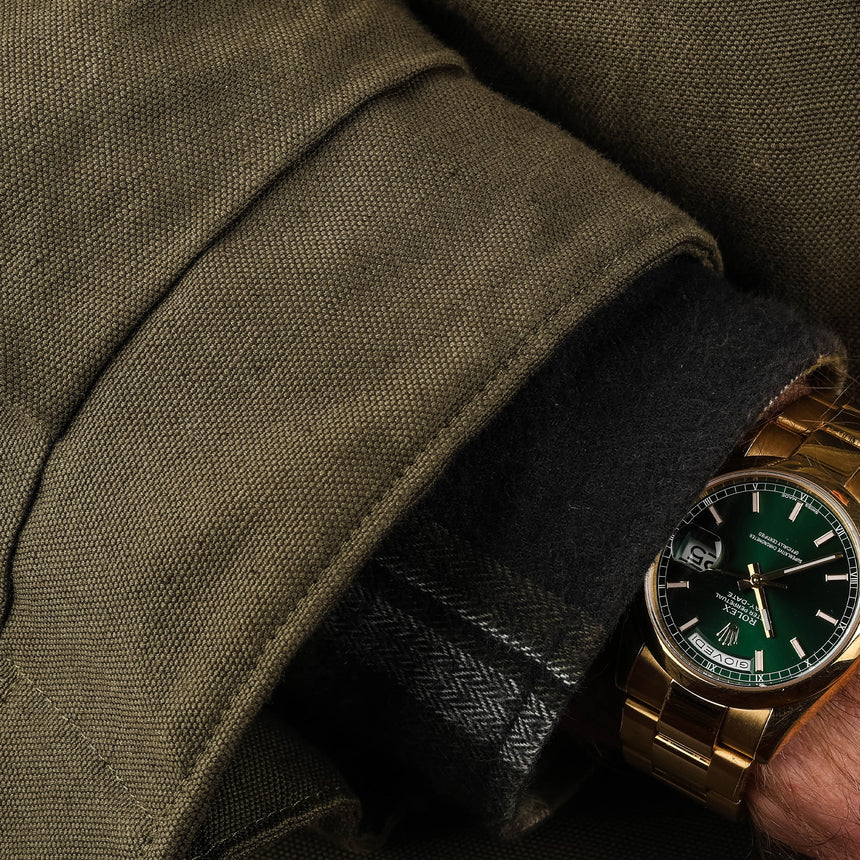 2005 Rolex Day-Date smooth style, reference 118208, green dial, top conditions, full set ! *