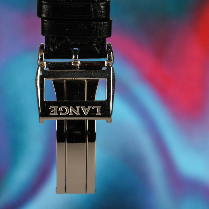 2007 A. Lange & Söhne Datograph in Platinum Ref: 410.025 E Full Set