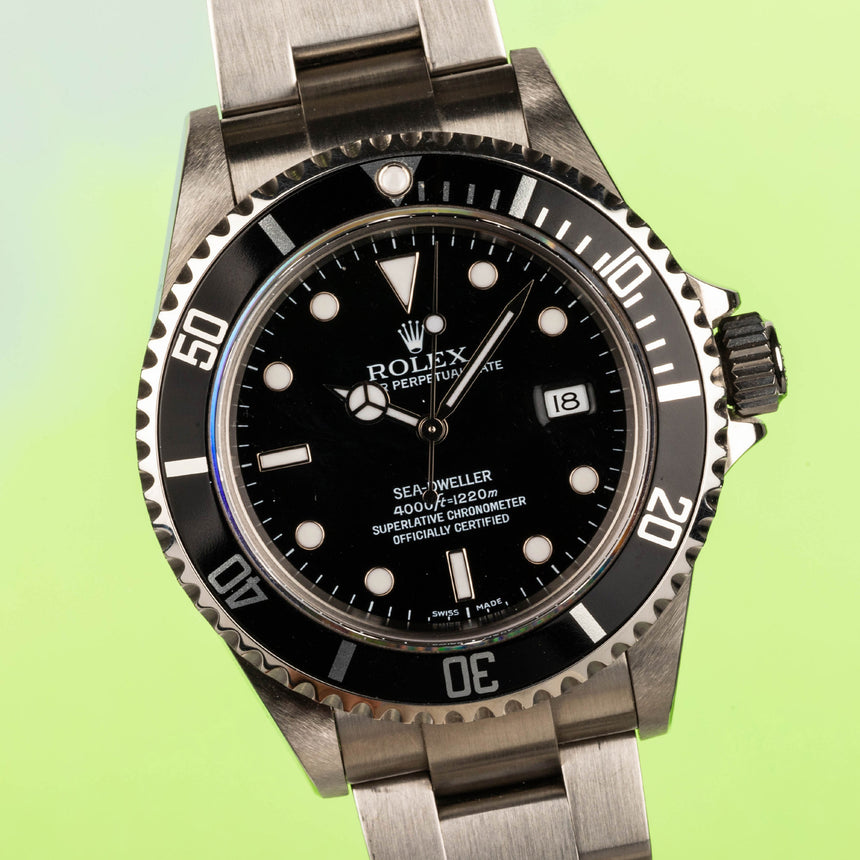 2010 Last Batch Rolex Sea Dweller 16600 : Perfect & FULL Collector SET