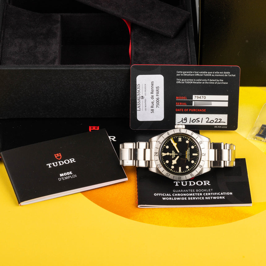 2022 Tudor Black Bay Pro ref 79470, worn & mint, one owner, full set