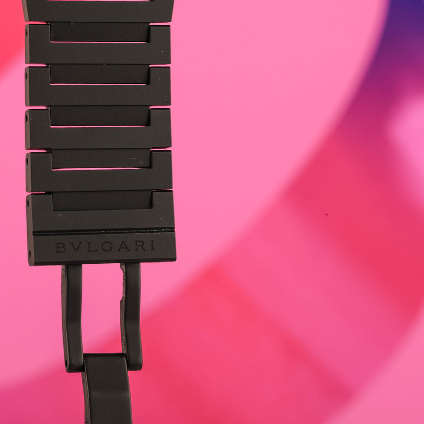 2021 Bvlgari Octo Finissimo in black ceramic, reference 103077: Top conditions & full set