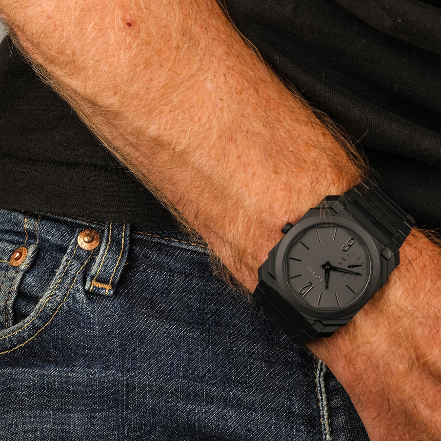 2021 Bvlgari Octo Finissimo in black ceramic, reference 103077: Top conditions & full set