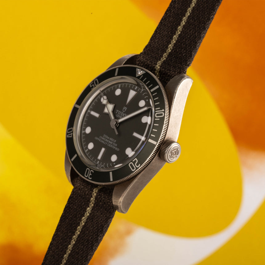 2021 Tudor Black Bay Fifty Eight SILVER 925 Case Ref: 79010SG Full Set