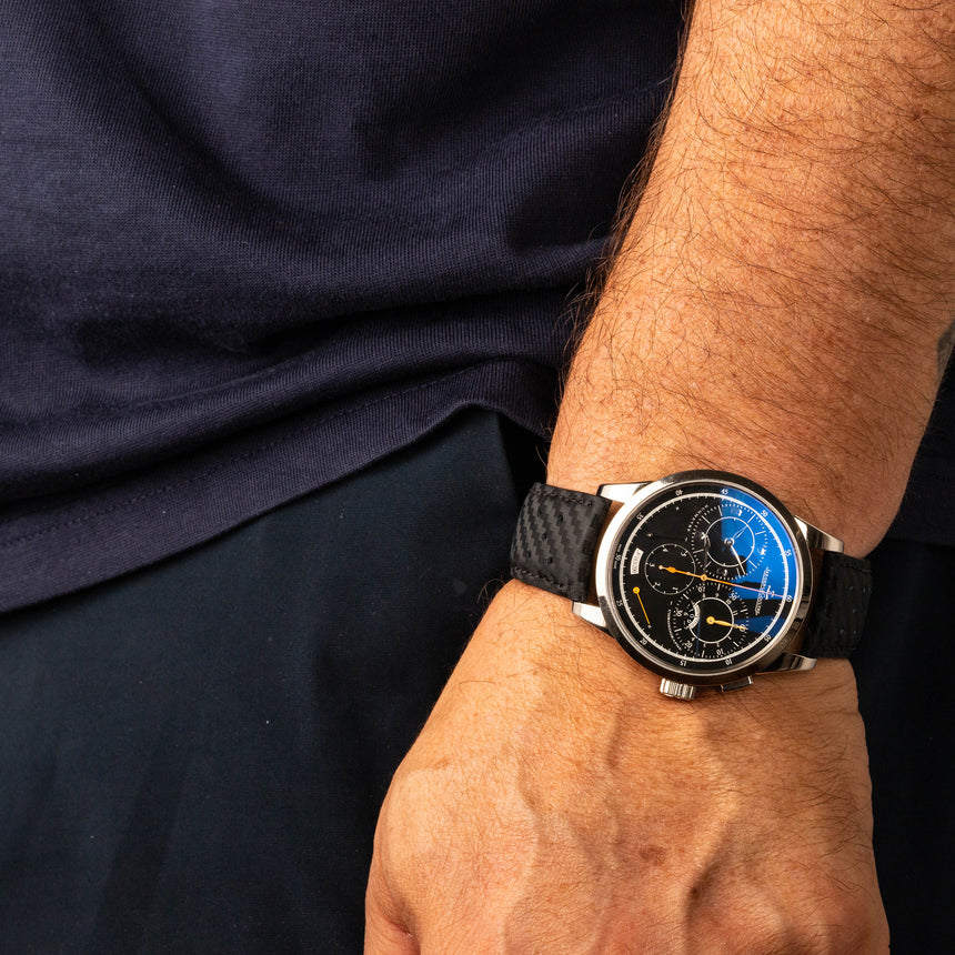 2011 Jaeger Le Coultre Duomètre noir Ref: Q6013470 Full Set Limited 200 pieces !